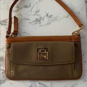 Beautiful Leather Dooney and Burke Wristlet/Wallet